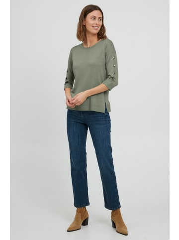 Fransa FRBesmock regular fit in Desert Sage