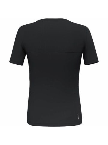 Salewa T-Shirt Puez Sporty in Schwarz