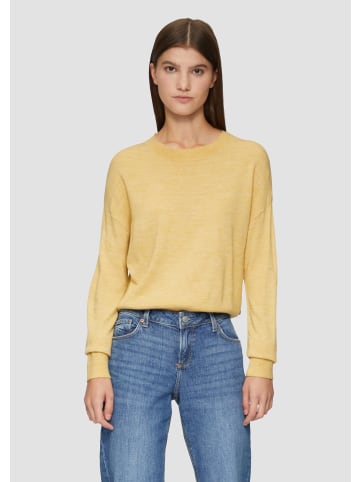 QS Strickpullover in 16W0_gelb