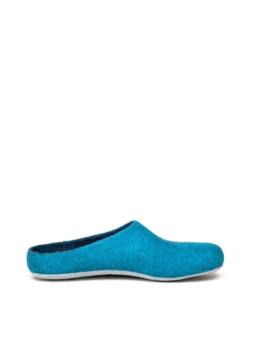 Magicfelt Filzpantoffel in petrol