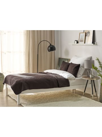 Beliani 3-tlg Tagesdecke RAYEN in Braun