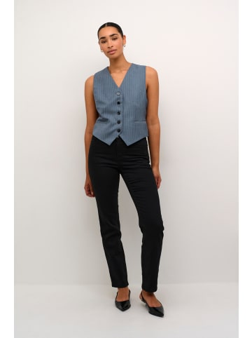 Kaffe Weste KAulrikke Tight fit in Indigo Pinstripe