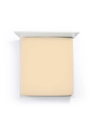 Formesse Spannbettlaken Bella Donna Jersey in Champignon