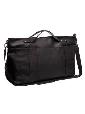 The Chesterfield Brand Mark Weekender Reisetasche Leder 58 cm in black