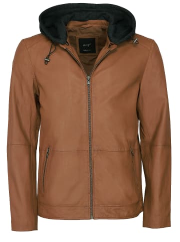 Maze Lederjacke 42020525 in cognac