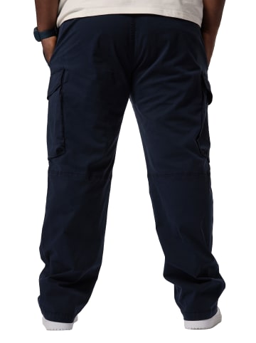 STHUGE Cargohose lang in dunkel marine