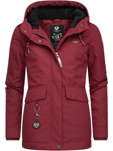 ragwear Winterjacke Jazmin Remake II Intl. in Wine Red22