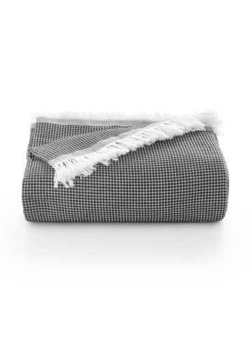 GAMUSI Plaid "GALA" in Schwarz