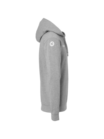 Kempa Kapuzenpullover HOODY in dark grau melange