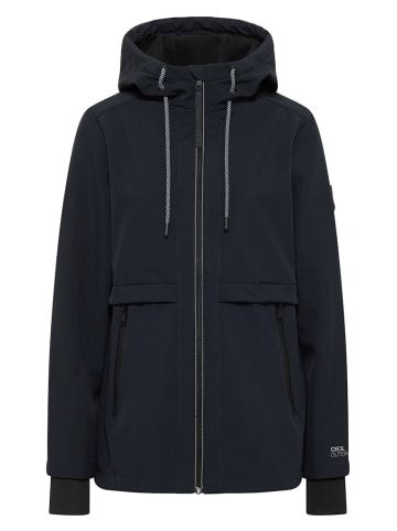 Cecil Midi Softshell Jacke in Blau