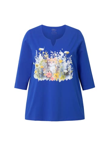 Ulla Popken Shirt in royalblau