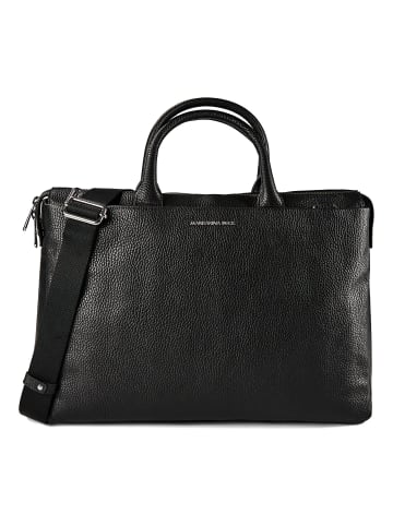 Mandarina Duck Mellow Urban Handtasche Leder 40 cm Laptopfach nero