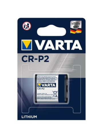 Varta Batterie CR-P2 in Schwarz