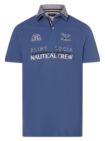 Andrew James Poloshirt in blau