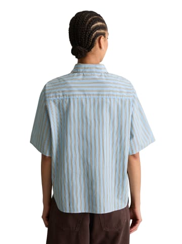 Marc O'Polo DENIM Streifen-Bluse regular in Light Blue