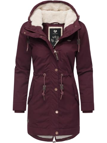 ragwear Winterjacke YM-Canny in Wine Red22