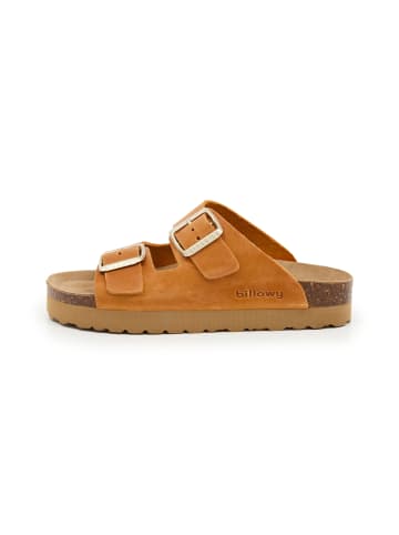 billowy Pantoletten  in orange