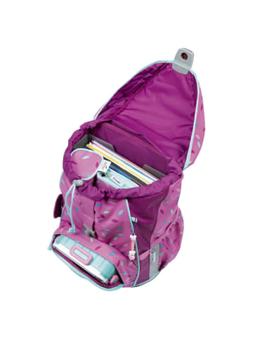 DerDieDas ErgoFlex Light - Schulranzen Set 5tlg. 800g (Purple Unicorn) in Sweet Sprinkles