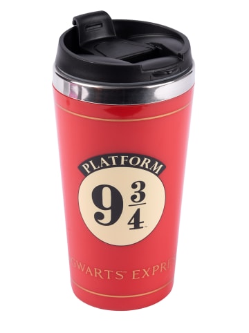 Harry Potter Harry Potter Coffee-To-Go Becher Hogwarts 9 3/4 Thermobecher 350 ml in rot