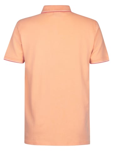 Petrol Industries Klassisches Poloshirt Wave in Orange