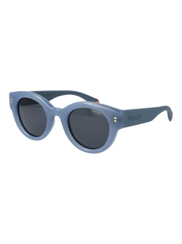 Polaroid Unisex Sonnenbrillen Rund Blau