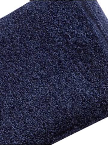 Vossen 4er Pack Waschhandschuh in marine blau