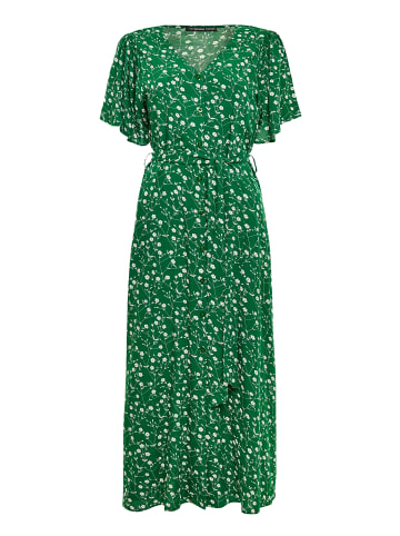 Threadbare Sommerkleid THB Fruit Pastill Midi Button Dress in Grün