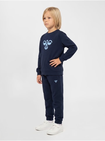Hummel Verstellbare Taille Hose Hmljr Reg Mädchen in DRESS BLUES/FLINT STONE