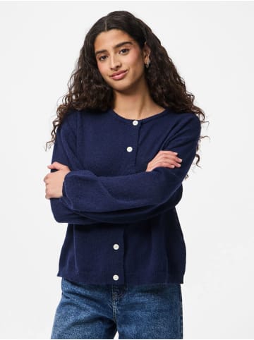 Pieces Strickjacke in Maritime Blue