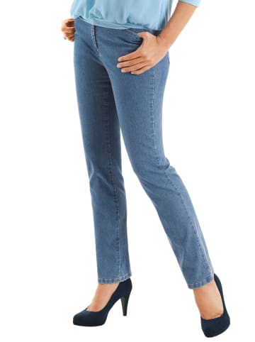 GOLDNER Jeanshose LOUISA Edle Jeans LOUISA COMFORT+ in hellblau