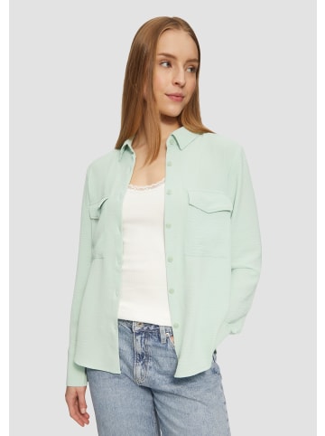 QS Bluse langarm in Grün