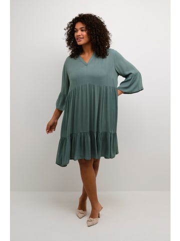 KAFFE curve Kleid KCmariana A-shape in Dusty Jade