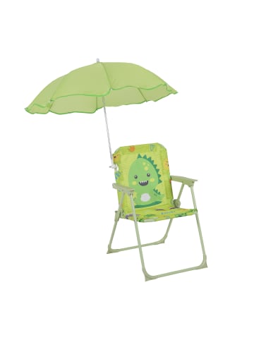 relaxdays Kinder-Klappstuhl „Monster“ in Bunt – (B)36 x (H)51,5 x (T)37,5 cm