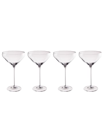 Butlers Cocktailglas CLASSY HOUR 4er-Set in Durchscheinend