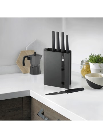 Richardson Sheffield 5-tlg. Messerblock EDGE in schwarz