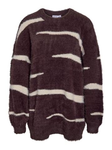 Noisy may Strickpullover in Chocolate Plum1