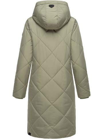 ragwear Steppmantel Rebela in Dusty Olive