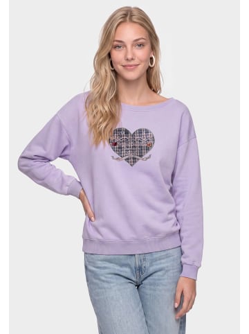 myMo Women Sweatshirt in Lavender