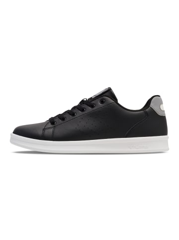 Hummel Schnürsenkel Sneaker Court Line Lebensstil Erwachsene in BLACK/ALLOY