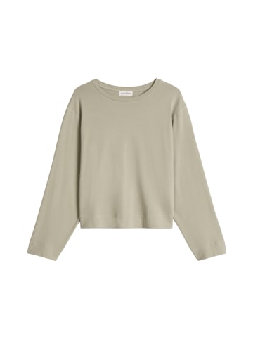 Marc O'Polo Oversize Longsleeve cropped in Smooth Sage