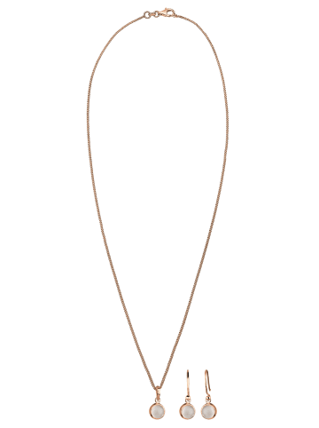 Elli Schmuckset 925 Sterling Silber in Rosegold