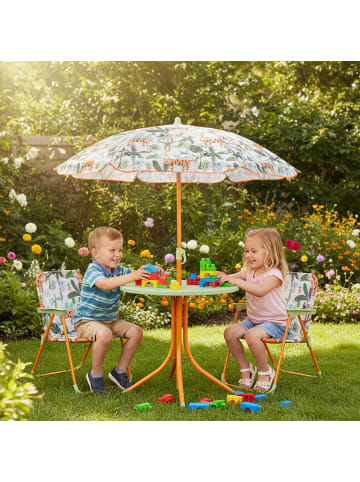 relaxdays Camping Kindersitzgruppe "Dschungel" in Bunt