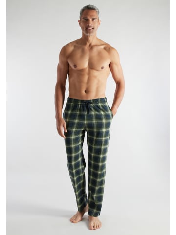 CECEBA Lange-Hose Nevada in grün-dunkel-Karo