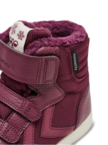 Hummel Hummel Stiefel Stadil Super Kinder Atmungsaktiv Wasserabweisend Und Windabweisend in CATAWBA GRAPE