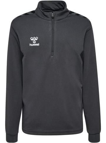 Hummel Hummel Halbreißverschluss Sweatshirt Hmlauthentic Fußball Kinder in ASPHALT