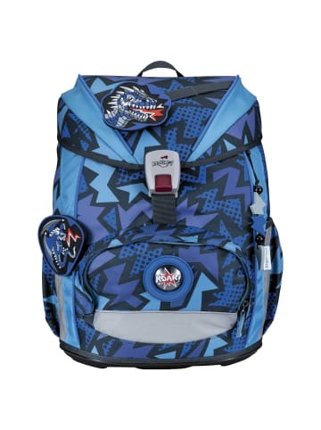 DerDieDas ErgoFlex Light - Schulranzen Set 5tlg. 800g (Purple Unicorn) in Dark Dragon