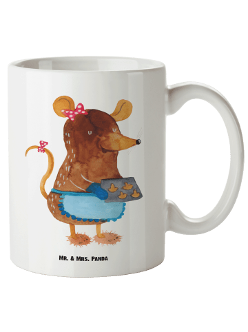 Mr. & Mrs. Panda Becher Maus Kekse ohne Spruch in Weiß