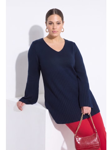 MIAMODA Pullover in dunkles marine