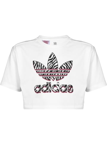 adidas Cropped T-Shirts in white