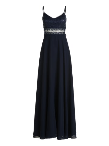 Vera Mont Abendkleid mit Spitze in Night Sky